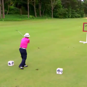 Golfer Attemps Trick Shot And Hits Himself In The Balls