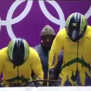 Jamaica Bobsled Team Sochi 2014