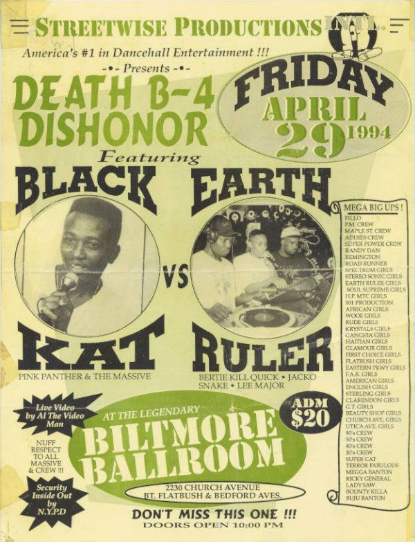Black Kat vs Earth Ruler 1994