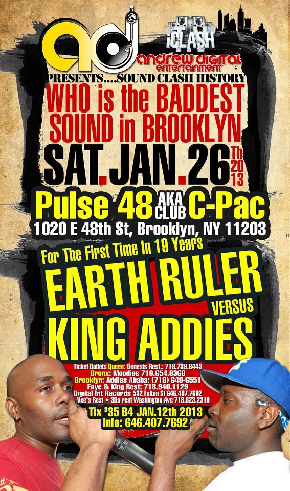 King Addies Vs Earth Ruler 2012