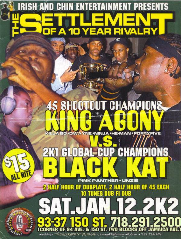 King Agone vs Black kat 2002